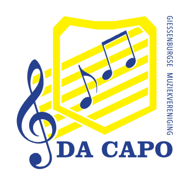 Logo Giessenburgse Muziekvereniging Da Capo